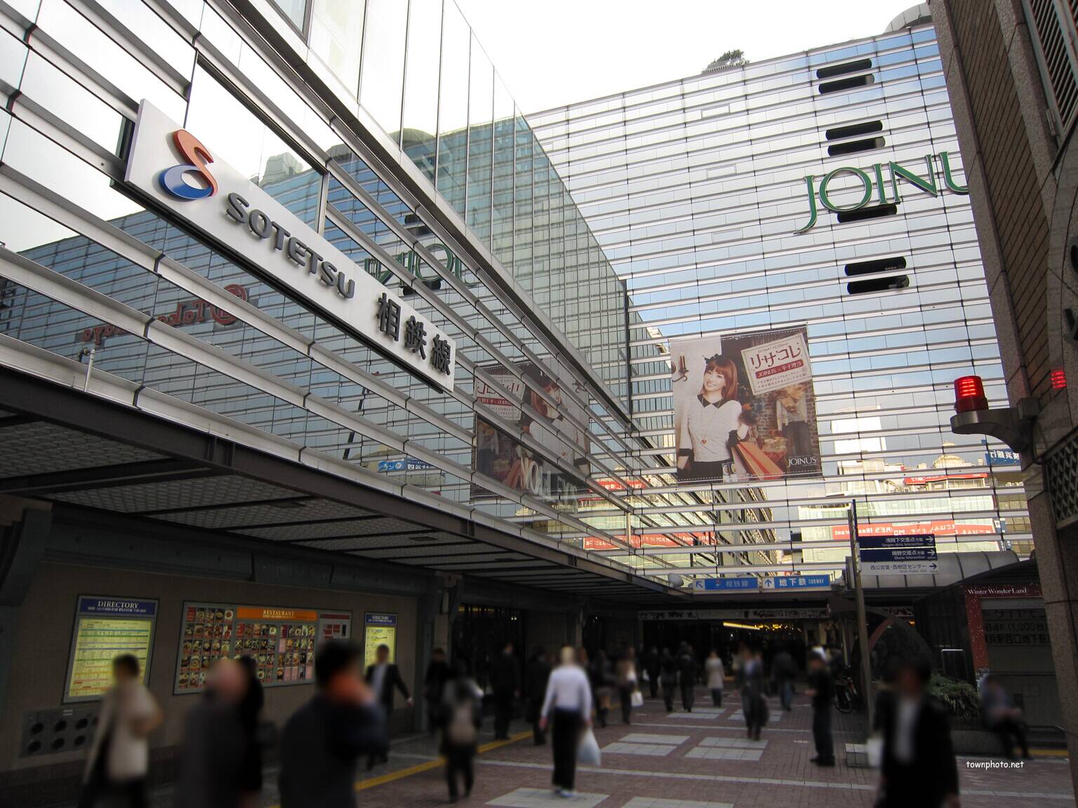 写真58枚 横浜駅西口の風景 街並み イルミ